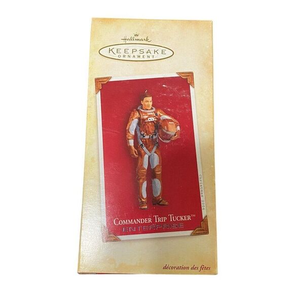 Commander Trip Tucker  Enterprise Hallmark Ornament 2004 - Picture 1 of 4